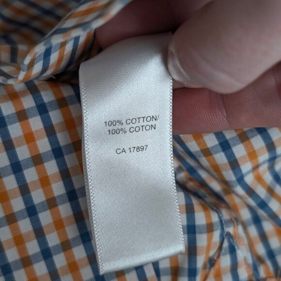 Banana Republic Plaid Slim Fit Buttoned Shirt - Picture 6 of 6